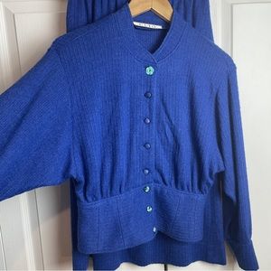 Angora Blend Co-ord Skirt Set